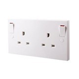 BG 822CON 2 Gang Convertor Socket
