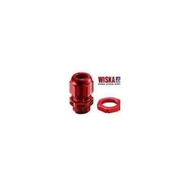 WISKA 20mm Stuffing Gland Red c/w Locknut WISKA 20mm Stuffing Gland Red c/w Locknut