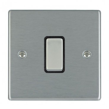 Hamilton 74R21SSBL 1G Rocker Switch Black Insert 10a Hamilton 74R21SSBL 1G Rocker Switch Black Insert 10a