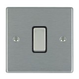 Hamilton 74R21SSBL 1G Rocker Switch Black Insert 10a