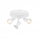 Wolsey Triple Plate 3x35W GU10 Spotlight White