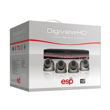 ESP HDV4KD 4 Channel HD CCTV System ESP HDV4KD 4 Channel HD CCTV System