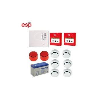 ESP FLK2P 2 Zone Conventional Fire Alarm Kit ESP FLK2P 2 Zone Conventional Fire Alarm Kit