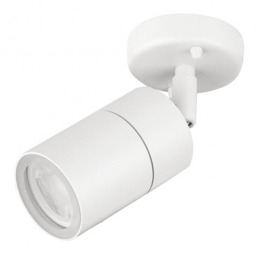 Enlite EN-WL1 White IP44 GU10 Adjustable Wall Light White Enlite EN-WL1 White IP44 GU10 Adjustable Wall Light White