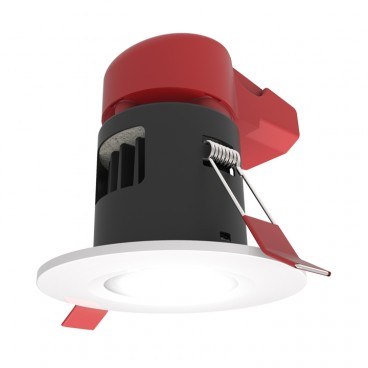 Ansell Prism LED Fire-Rated Downlight Cool White Ansell Prism LED Fire-Rated Downlight Cool White