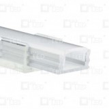 All LED APA001 - SURFACE MOUNT WHITE PAINTED ALUMINIUM EXTRUSION FOR LED STRIP