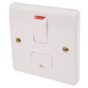MK K1040WHI Logic Plus Connection Unit DP Switched Fused 13A (White) MK K1040WHI Logic Plus Connection Unit DP Switched Fused 13A (White)