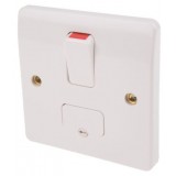 MK K1040WHI Logic Plus Connection Unit DP Switched Fused 13A (White)