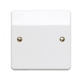 MK K1090WHI Logic Plus Frontplate 1 Gang Flex Outlet 20A (White)