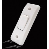 MK K4841WHI Logic Plus Switch 1 Gang 2 Way SP Architrave 10A (White)