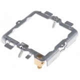 MK K3702 Grid Plus Frame 1 Gang 2 Module