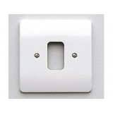 MK K3631WHI Grid Plus Front Plate 1 Module 86x86mm (White)