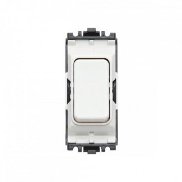 MK K4893WHI Grid Plus Grid Switch Intermediate 20A (White) MK K4893WHI Grid Plus Grid Switch Intermediate 20A (White)