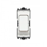 MK K4893WHI Grid Plus Grid Switch Intermediate 20A (White)