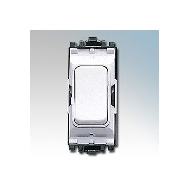 MK K4896WHI Grid Plus Grid Switch 1 Way DP 20A (White) MK K4896WHI Grid Plus Grid Switch 1 Way DP 20A (White)