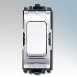 MK K4896WHI Grid Plus Grid Switch 1 Way DP 20A (White)