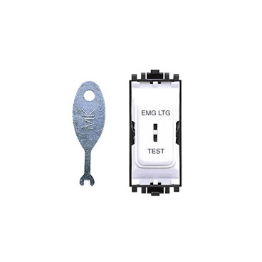 MK K4898ELWHI Grid Plus Grid Switch 2 Way SP Key 20A (White) MK K4898ELWHI Grid Plus Grid Switch 2 Way SP Key 20A (White)